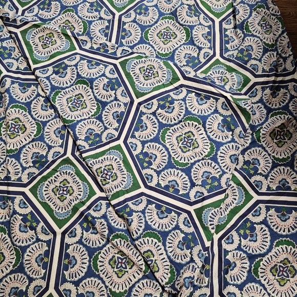 Pottery Barn Soleil Bedding Sheet Set King Duvet Cover 2 Standard Pillow Cases - Picture 9 of 14